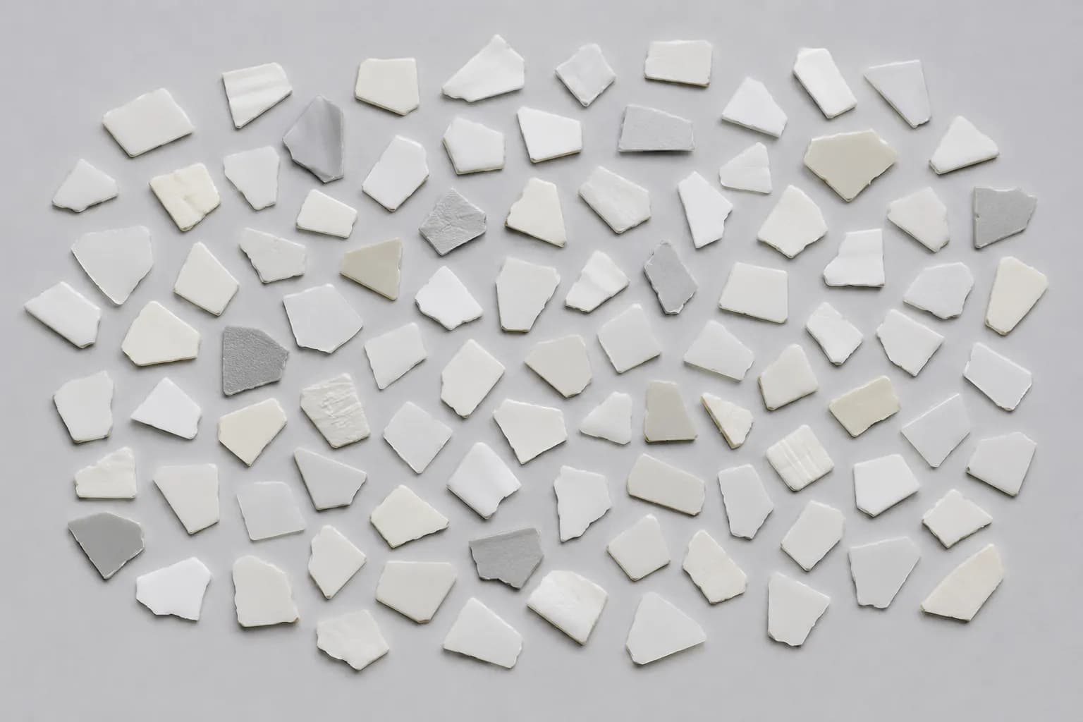 Look-alike PP and PE rigid flakes separated by material response.