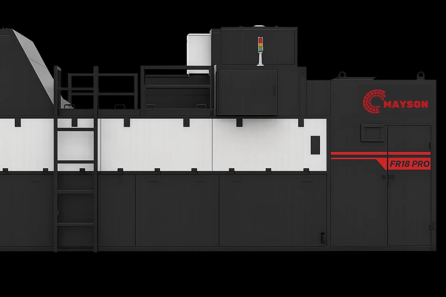 Mayson FR-XRT Pro Dual-Energy XRT and RGB fusion metal sorter.